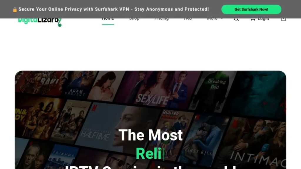 DigitaLizard IPTV Fast Stable British Iptv Service