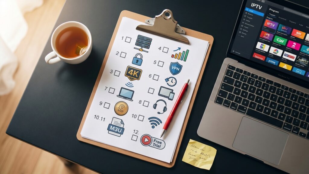 The 12-Point IPTV Subscription UK Checklist: How to Identify Reliable British IPTV Providers