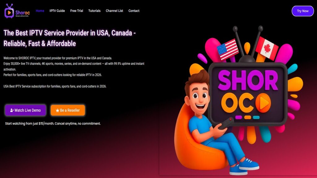 Shoroc Iptv Uk Best Cheap Iptv Uk Plans With Premium High Quality Streaming For British Users